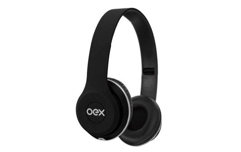 Imagem de Fone De Ouvido Headphone Multimidia Style Hp-103 - Oex - Dobrável - Hands Free - Preto