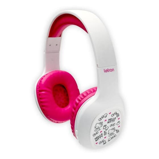 Imagem de Fone De Ouvido Headphone Semfio Bluetooth Hello Kitty Letron