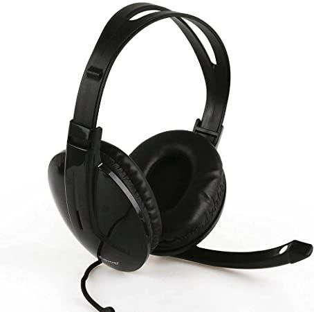 Fone de Ouvido Headphone Com Microfone Preto Knup Kp418