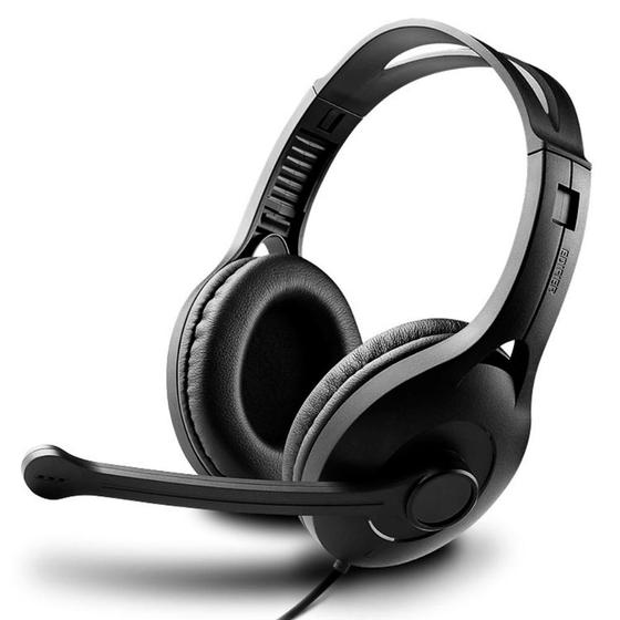 Fone de ouvido Headset Edifier K800 Over Ear com Microfone para PC e conexão USB Preto Menor preço em Fone de ouvido Headset Edifier K800 Over Ear com Microfone para PC e conexão USB Preto