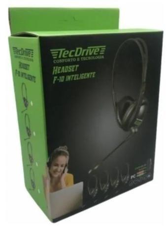 Imagem de Fone de ouvido headset F-10 inteligente TecDrive