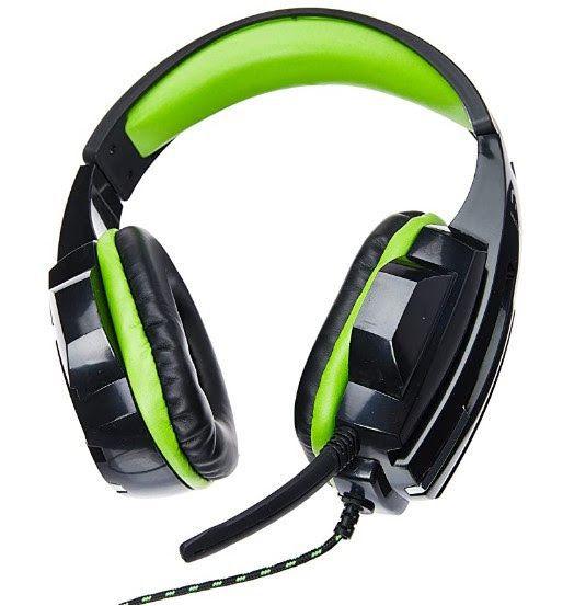 Imagem de Fone De Ouvido Headset Gamer P2/Cabo Nylon Verde - Ph123