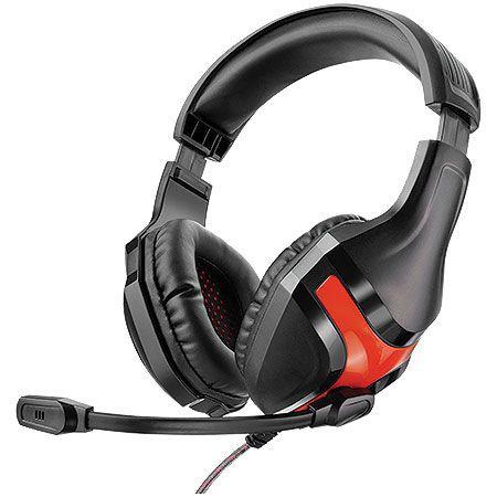 Fone de Ouvido Headset Gamer PRETO/VERMELHO Multilaser PH101 Menor preço em Fone de Ouvido Headset Gamer PRETO/VERMELHO Multilaser PH101