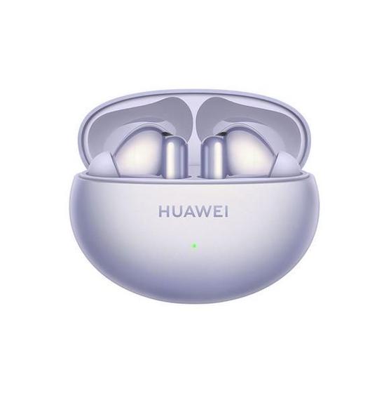 Imagem de Fone de Ouvido Huawei Freebuds 6i IP54 C/ Cancelamento de Ruído Bluetooth Roxo.