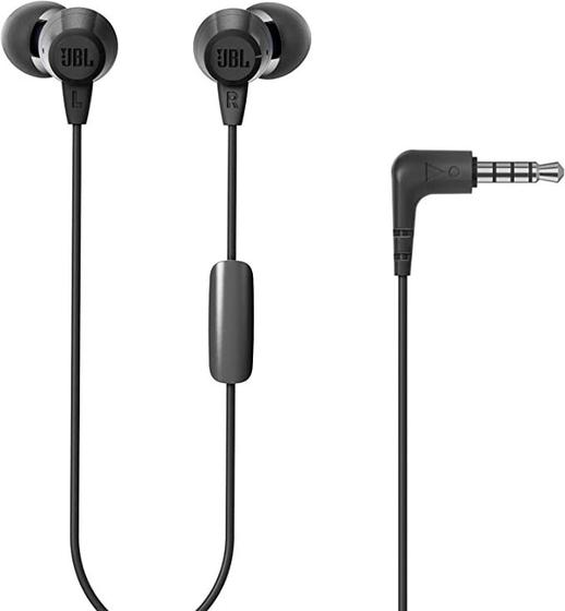 Imagem de Fone de ouvido in-ear JBL C50HI preto original