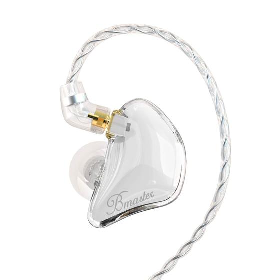 Imagem de Fone de Ouvido Intra-auricular BASN Bmaster Triple Drivers - Branco