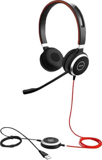 Imagem de Fone de Ouvido Jabra GN Evolve 40 Stereo MS USB/Jack 3.5MM (com Estojo)