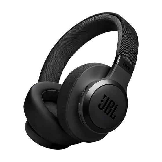 Imagem de Fone de Ouvido JBL Live 770NC, Bluetooth, Cancelamento de Ruído, Som Espacial, Preto - JBLLIVE770NCBLK