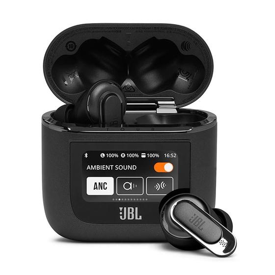 Imagem de Fone de Ouvido JBL Tour Pro 2 TWS Bluetooth 5.3 Preto