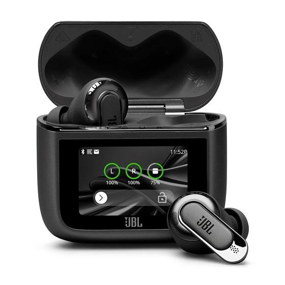 Imagem de Fone de Ouvido JBL Tour Pro 3, Bluetooth 5.3, Smart Charging Case, Cancelamento de ruído, Até 44 horas de bateria, Preto - JBLTOURPRO3BLK