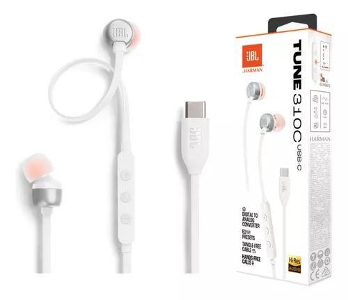 Imagem de Fone de Ouvido JBL Tune 310c USB-C - Com Fio