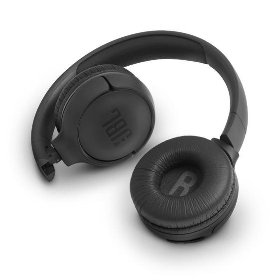 Fone de Ouvido JBL Tune 500 Bluetooth Preto Pure Bass Sem fio Com Microfone e Controle T500BT Menor preço em Fone de Ouvido JBL Tune 500 Bluetooth Preto Pure Bass Sem fio Com Microfone e Controle T500BT