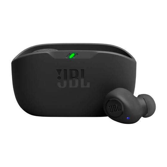 Imagem de Fone de Ouvido JBL Wave Buds, Bluetooth, Resistente á Água e Poeira, Preto - JBLWBUDSBLK