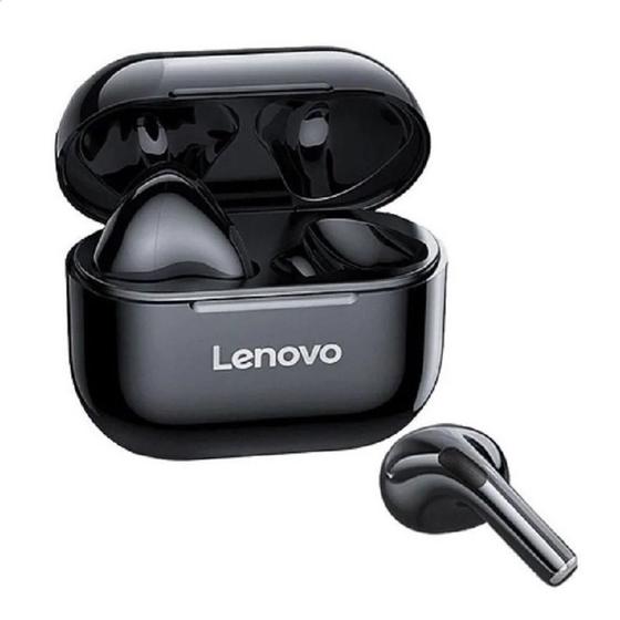 Fone de Ouvido Lenovo LP40 Livepods Sem Fio Bluetooth in-ear TWS Preto Original, Caixa Lacrada e Nota Fiscal Menor preço em Fone de Ouvido Lenovo LP40 Livepods Sem Fio Bluetooth in-ear TWS Preto Original, Caixa Lacrada e Nota Fiscal