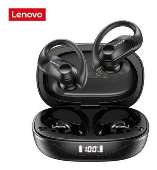Fone De Ouvido Lenovo Sem Fio LP75 Preto Menor preço em Fone De Ouvido Lenovo Sem Fio LP75 Preto