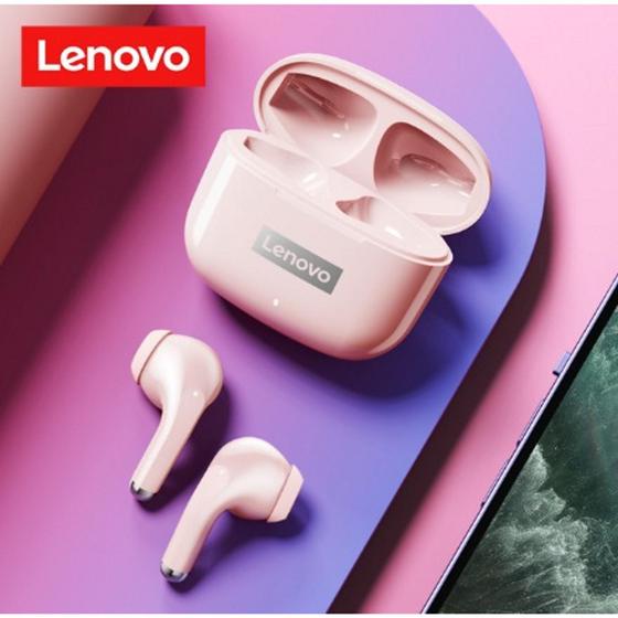 Fone De Ouvido Lenovo Sem Fio Modelo Lp40 Pro Rosa Menor preço em Fone De Ouvido Lenovo Sem Fio Modelo Lp40 Pro Rosa