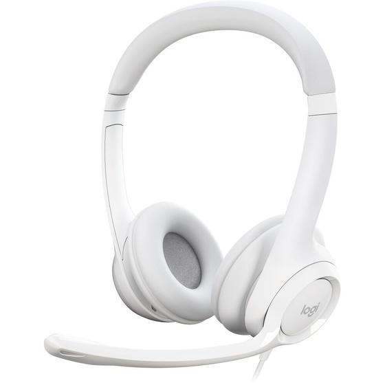 Imagem de Fone de Ouvido Logitech H390 Stereo USB para PC - Branco (981-001285)