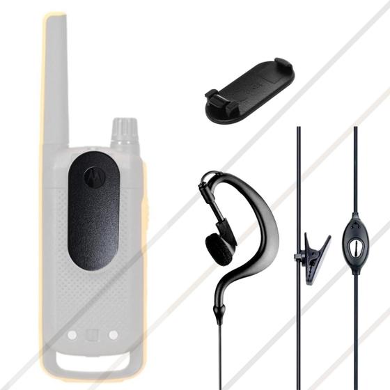 Imagem de Fone de ouvido microfone P1 + Clip de cintura para talkabout T210br T470br
