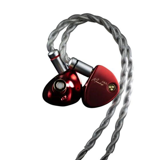 Imagem de Fone de Ouvido Moondrop Aria 2 Pure Ruby Hi-Fi In-ear Monitor