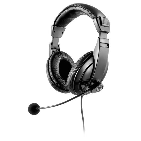 Imagem de Fone de Ouvido Multilaser Giant PH049 Headset Profissional Grande com Microfone para Jogos PC Skype