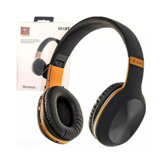 Fone De Ouvido Over Ear Bluetooth (951bt) Menor preço em Fone De Ouvido Over Ear Bluetooth (951bt)