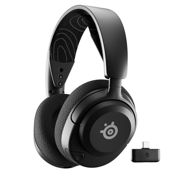 Imagem de Fone de ouvido para jogos SteelSeries Arctis Nova 5 Wireless com bastão de 60 horas