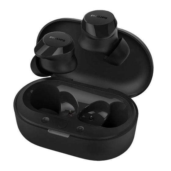Imagem de Fone De Ouvido Philips Sem Fio Bluetooth Preto 5.3 97dB - TAT1209