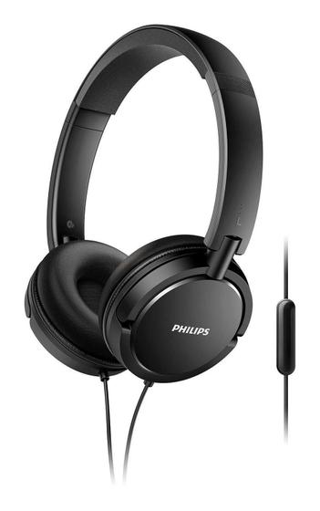 Imagem de Fone de Ouvido Philips SHL5005/00 com Microfone - Preto