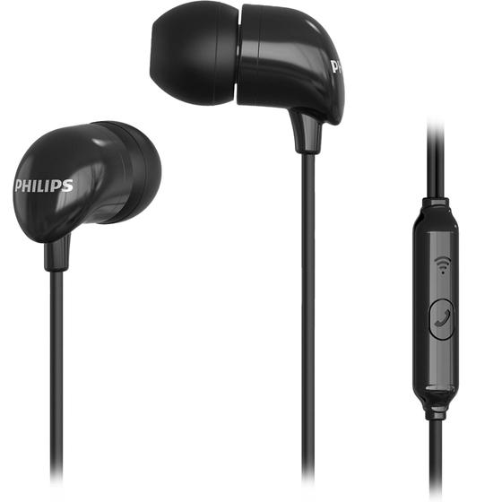 Imagem de Fone De Ouvido Philips TAE1126BK/94 Intra Auricular Com Microfone - Preto