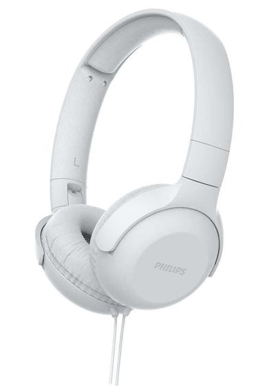 Imagem de Fone de Ouvido Philips TAUH201 Branco Headphone Headset com Microfone Controle no Cabo TAUH201WT/00