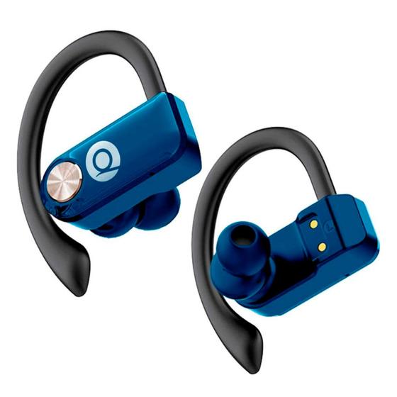 Imagem de Fone de Ouvido Quanta QTFOE10 - Bluetooth - Resistente A Agua - Azul