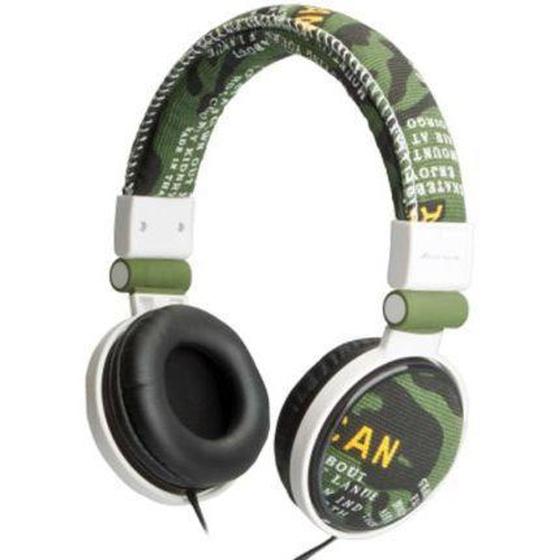 Fone de Ouvido Headphone Radical Army Verde Fortrek Hp601gr