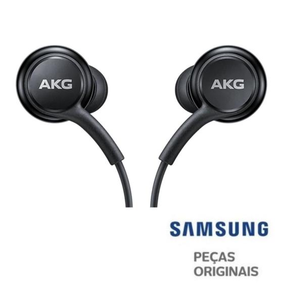 Imagem de Fone De Ouvido Samsung Akg S8 S9 S10 100% Original Preto (H4)