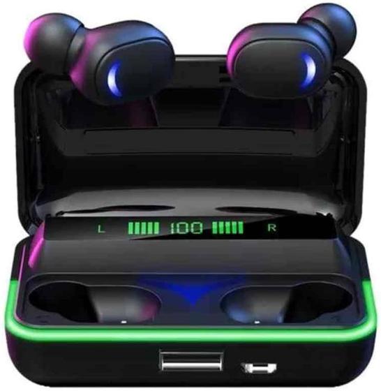 Imagem de Fone De Ouvido Sem Fio a'Gold Com Power Bank V5.1