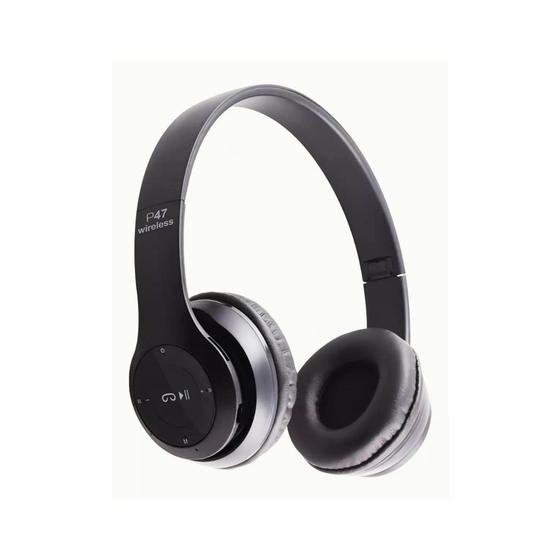 Imagem de Fone De Ouvido Sem Fio Bluetooh Wireless 5.0 Headphone Dobrável Entrada Micro SD