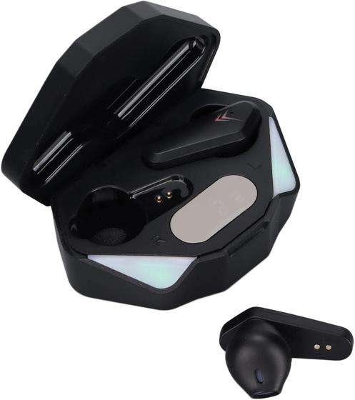 Imagem de Fone De Ouvido Sem Fio Bluetooth 5.0 Preto Com Led