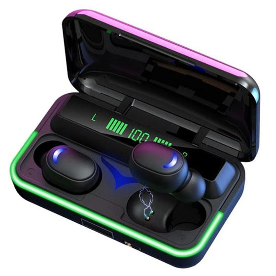 Imagem de Fone De Ouvido Sem Fio Bluetooth 5.1 + Powerbank Tws E10 A Prova Dágua