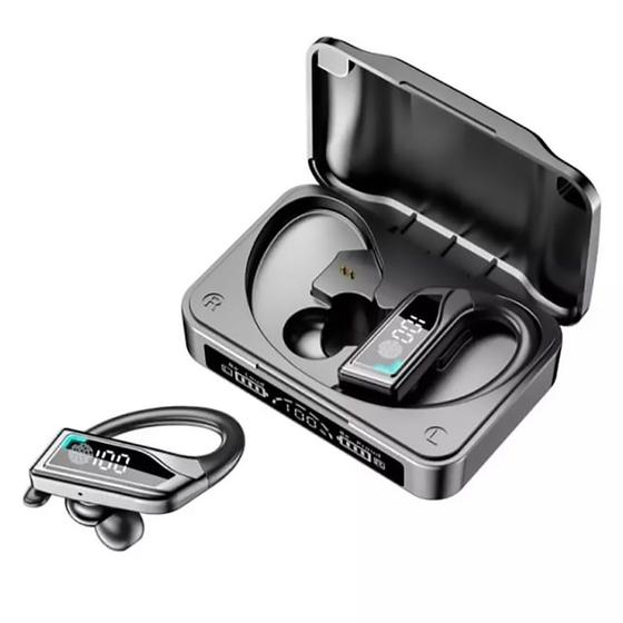 Fone de Ouvido sem Fio Bluetooth com Gancho Ajustável Segurador de ...