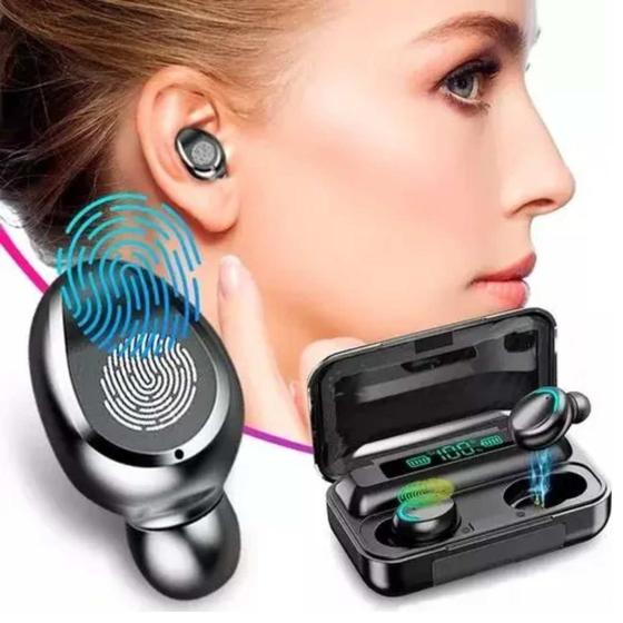 Imagem de Fone De Ouvido Sem Fio Bluetooth Com Microfone