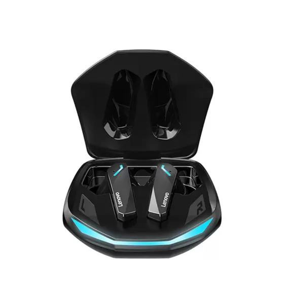Fone de Ouvido Sem Fio Bluetooth Lenovo GM2 Pro Preto Menor preço em Fone de Ouvido Sem Fio Bluetooth Lenovo GM2 Pro Preto