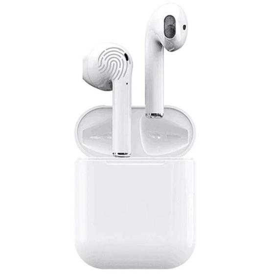 Imagem de Fone De Ouvido Sem Fio Bluetooth Microfone Tws I12 Branco