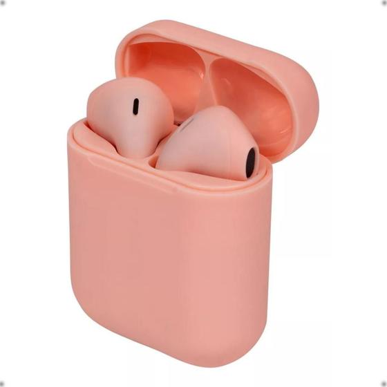 Imagem de Fone De Ouvido Sem Fio In Pods 12 True 5.0 Stereo Rosa