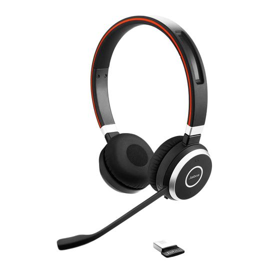 Imagem de Fone de Ouvido Sem Fio Jabra Evolve 65 MS - com Adaptador USB Bluetooth