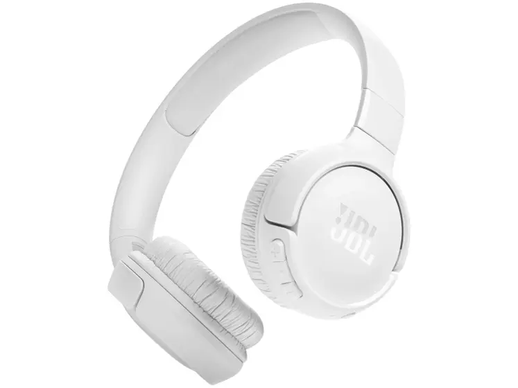 Fone de Ouvido Sem Fio JBL Tune 520BT, Bluetooth, com Microfone, Branco - JBLT520BTWHT Imagem de Fone de Ouvido Sem Fio JBL Tune 520BT, Bluetooth, com Microfone, Branco - JBLT520BTWHT