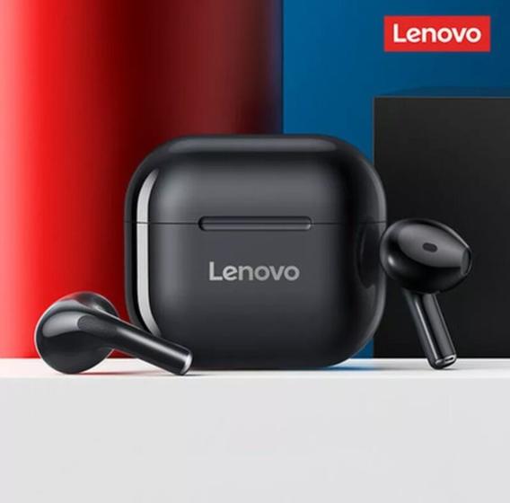 Imagem de Fone De Ouvido Sem Fio Lenovo Lp40 Preto