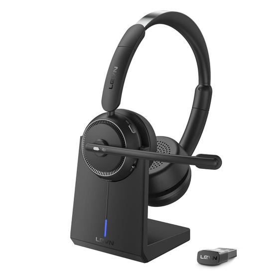 Imagem de Fone de Ouvido Sem Fio LEVN com Microfone - Bluetooth, 65h de Bateria