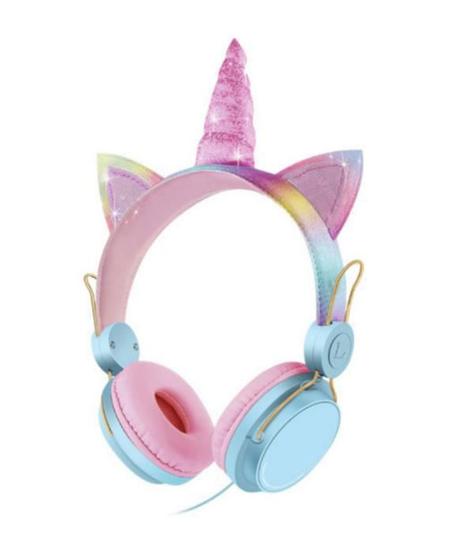 Imagem de Fone De Ouvido Sem Fio Para Crianças Bluetooth Unicórnio