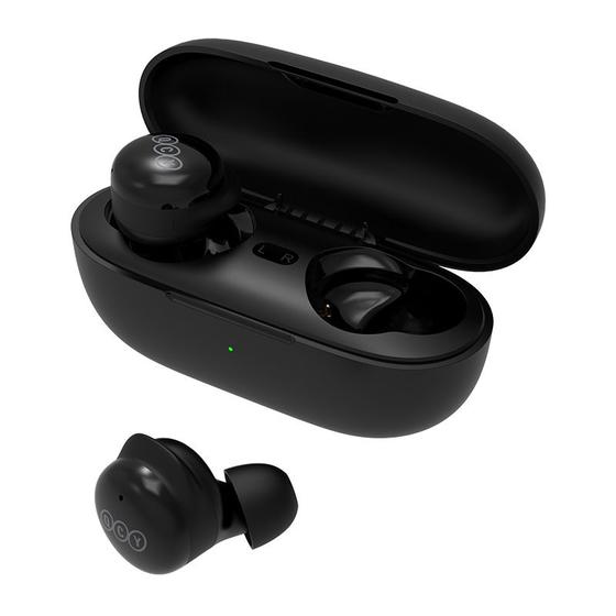 Imagem de Fone de Ouvido Sem Fio QCY T17 TWS Bluetooth 5.1 Modo Game e Cancelamento de Ruido 