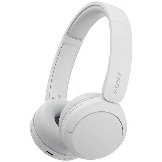 Fone de Ouvido Sem Fio Sony WH-CH520 com Bluetooth e Microfone - Branco ...