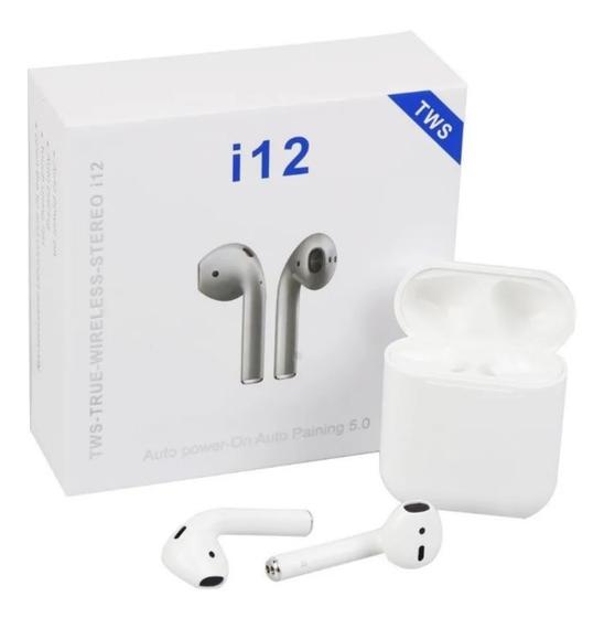 Imagem de Fone De Ouvido Sem Fio Touch Recarregável Bluetooth I12 Tws